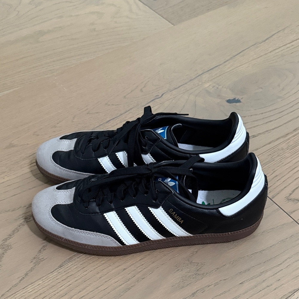 Adidas Black and Gray Sneakers
